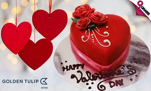 Heart-Shaped Red Velvet Cake for Valentine's Day!